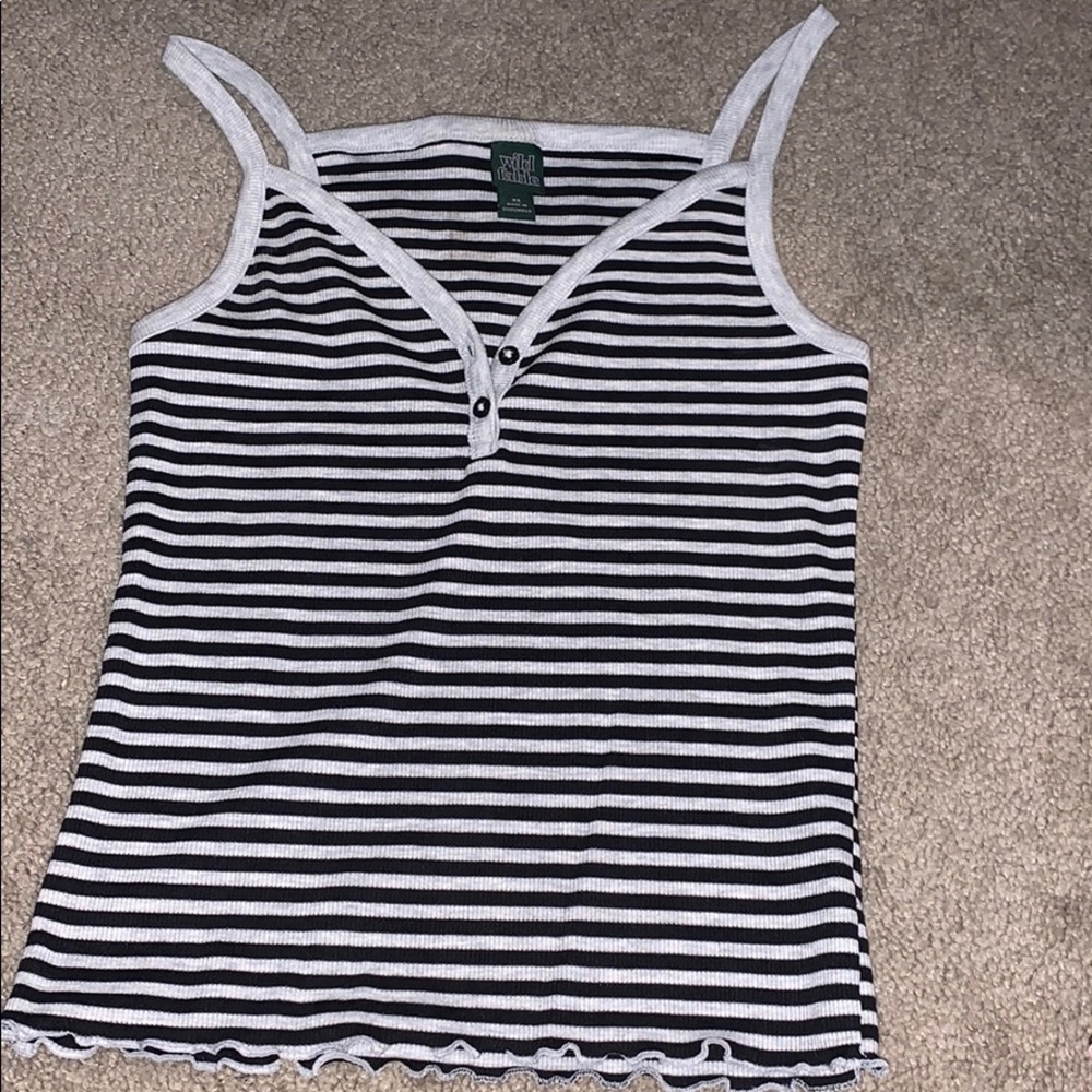 Stripped tank top